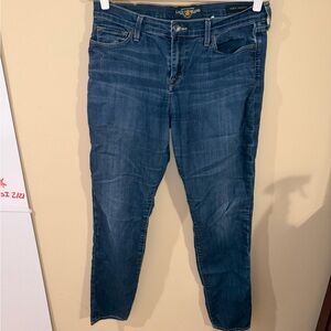 Lucky Brand Women's Dark Blue Skinny Jeans